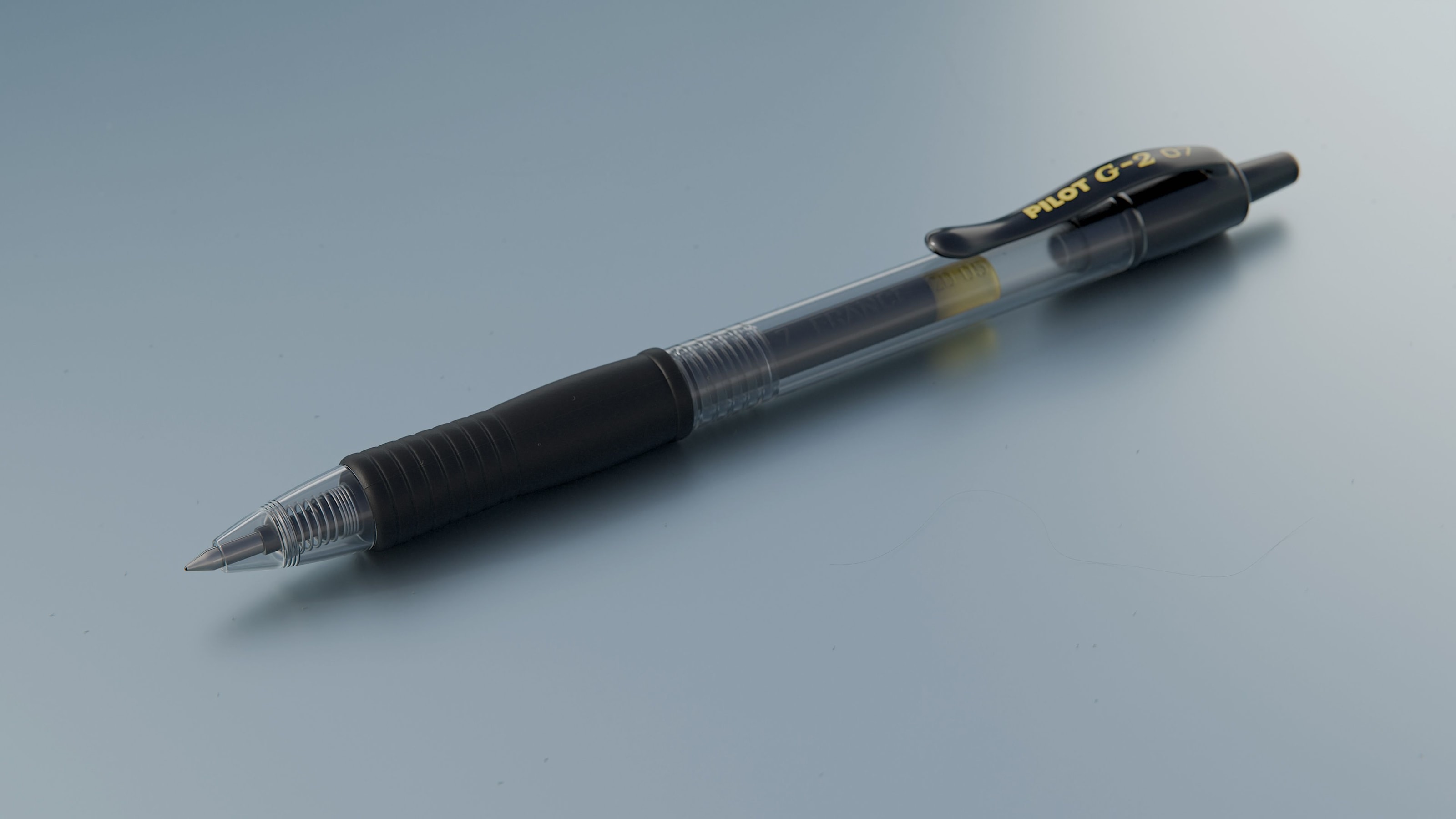 Render of Pilot G-2 gel pen.