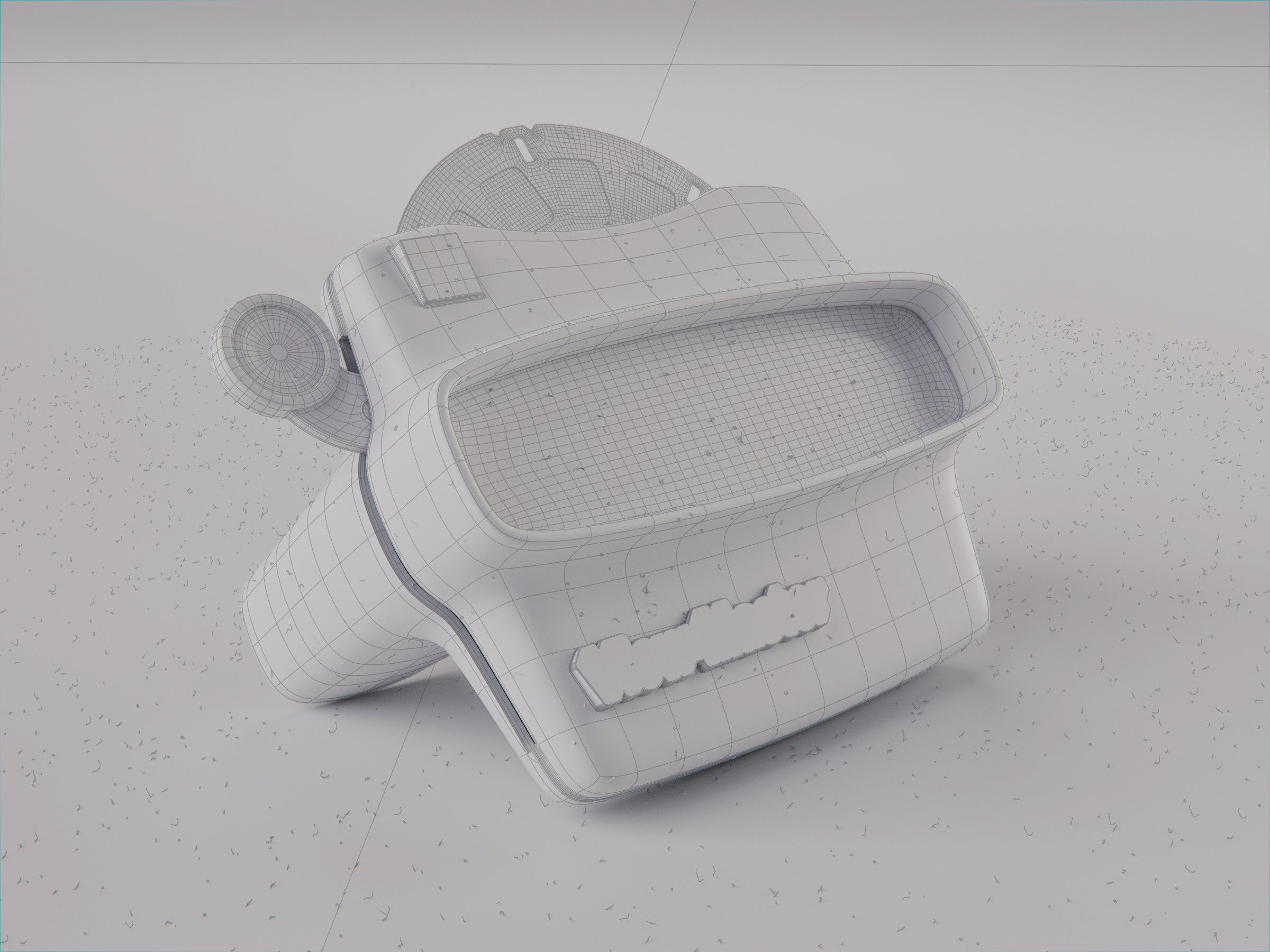 Clay render of the View-Master Model L.