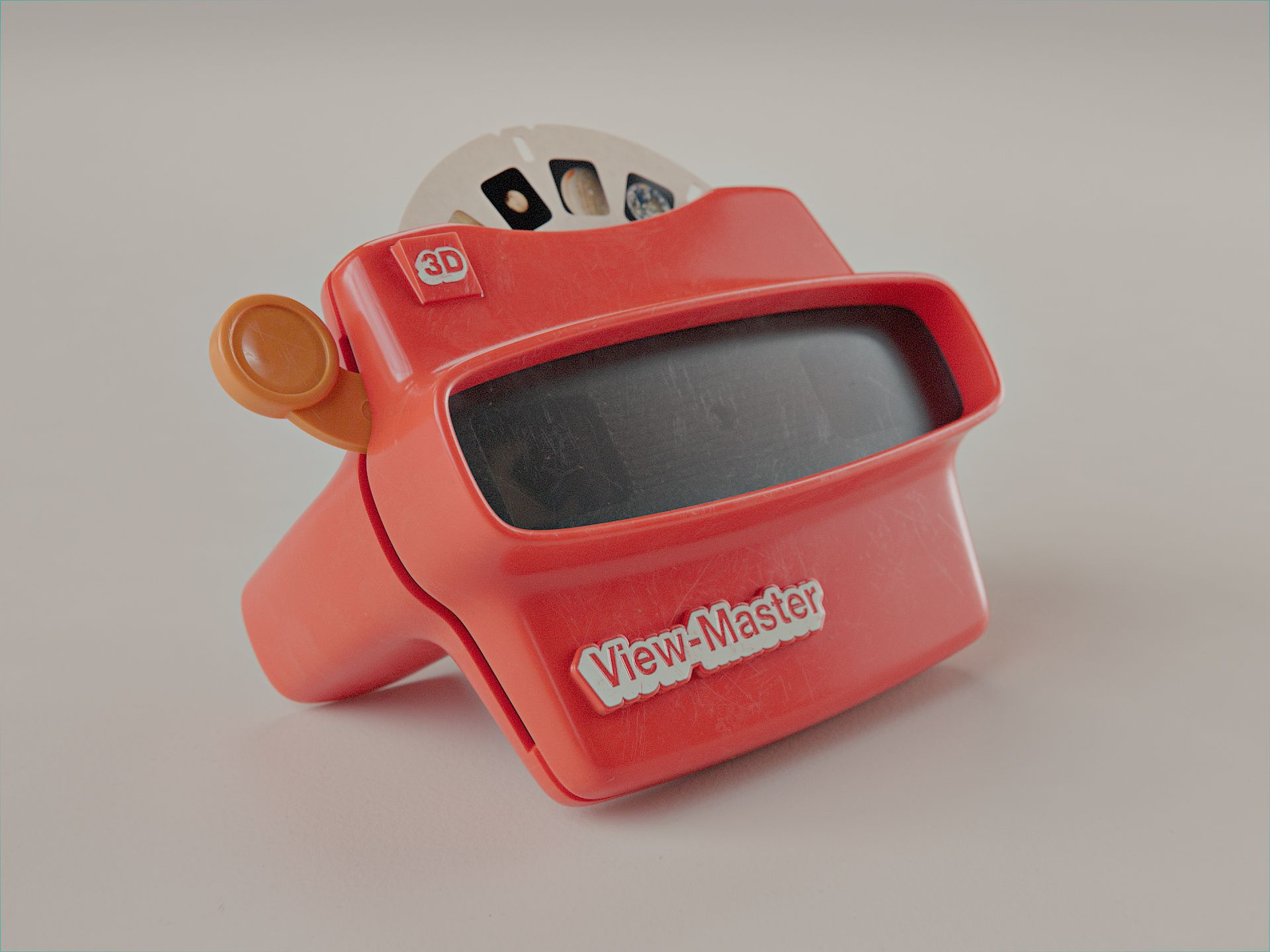 View-Master Model L viewed from the front.